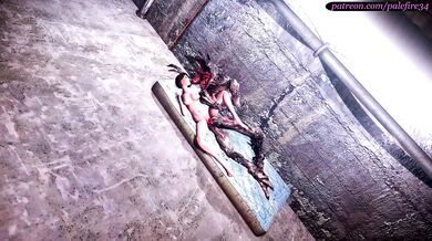 Possessed by Demogorgon, Jill takes on Monstrous Dick in an Intense Ride