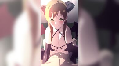 The Succubus Minami and a Cuddly Totoro on the Bed Together OR Succubus Minami and Adorable Totoro Snuggling in Bed