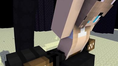 Innocent young adventurer meets giant fire-breathing dragon in a Minecraft world and gets savagely penetrated by its massive member!