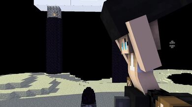 Innocent young adventurer meets giant fire-breathing dragon in a Minecraft world and gets savagely penetrated by its massive member!