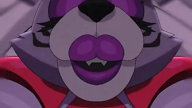 Roxanne the lustful wolf wants a passionate kiss (no sound)