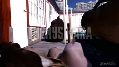 Themyskaras Superheroine Adventure: Wonderwoman and Supergirl in Desire SFMPORN