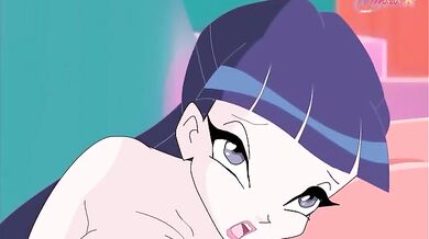 Watch this hot porn video as the sexy Musa and her teddy bear have steamy sex in a wintry forest!