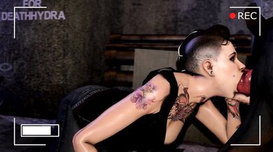 Clara 2B and Noname55 engage in a hot, forbidden office romance that ends with a steamy threesome involving their boss!