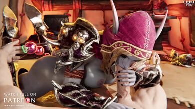 The Witch Queen Sylvanass Sultry Blowjob Adventure!