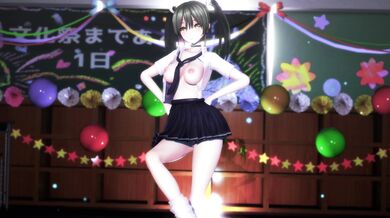 Sexy Schoolgirl Twerk Dance by Cute Babysitter