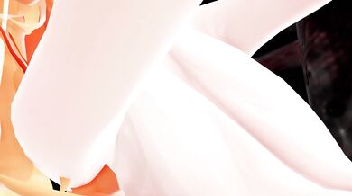 The Captive Maiden Suika, Bound and Blindfolded, Gets her Oral Fixation Fulfilled by the Monstrous Hehe in a Dark Cave