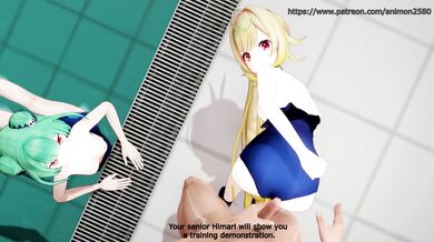 Write a 200-word script for the following scene in a horror movie where two characters are exploring an abandoned house