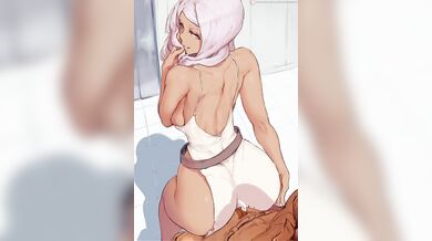 Squishy, Juicy and Sweet! Princess Hibanas Ridiculously Sultry Body with Mashed Butts and Sticky Spooges