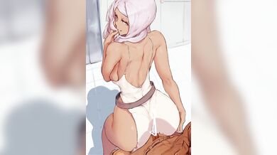 Squishy, Juicy and Sweet! Princess Hibanas Ridiculously Sultry Body with Mashed Butts and Sticky Spooges