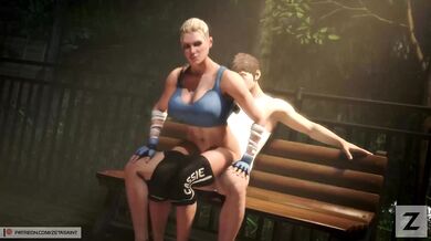 Cassie Cage Gets Fucked At The Park By A Stranger
