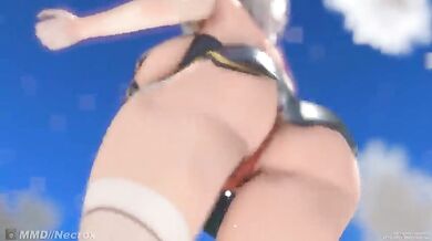 Watch Sirius Thicc from Azur Lane shake it like a sistar in this hentai PORN video