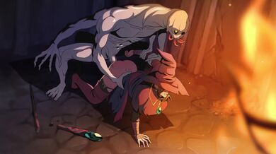 Mage Defeated In The Dungeon ????Sana????