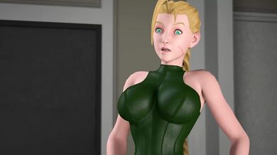 Sexy Fighter Futas Battle It Out in the HMV Aisle