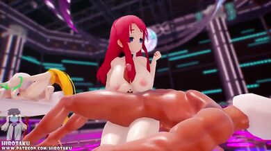 The Fleshy Fantasies of Sakura and Junko from Zombie Land Saga - Sex Idols!