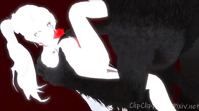 Hentai Porn - Weiss Schnee Raped by Werewolf