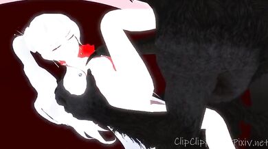 Hentai Porn - Weiss Schnee Raped by Werewolf