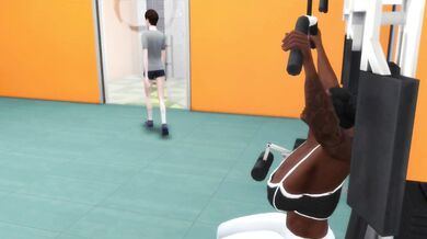 One hot and sweaty workout in the gym leads to an unexpected pleasure for two fitness enthusiasts