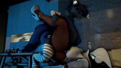 Rapunzel and Aurora engage in a steamy threesome with two hot guys