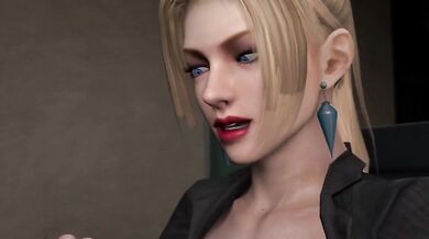 Rebecca gets examined by her hot doctor for a mysterious penis problem, and he finds out that the only cure is to use his huge black cock on her