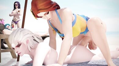 This is a continuation of the previous part where Leona and Diana explore their sexuality together in this erotic adventure