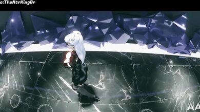 A menina quebrando o barulho da câmera de segurança e ajustando o foco para capturar as cenas mais íntimas do conselho de administração