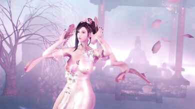 This is a dance video of Tifa from the DLC 26