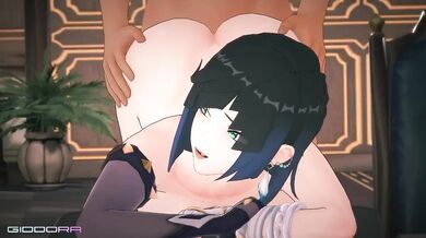 Tiger Woods and Yelena Isinbayeva go at it like animals in the wild, their passionate lovemaking a symphony of grunts, moans, and groans