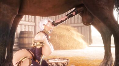 The passionate Isabella Valentine and her loyal horse (LH)