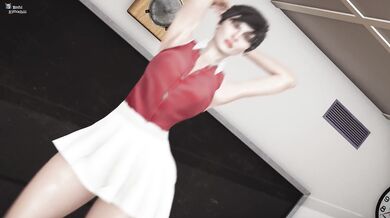 Watch as she moves her body in a sensual way, hypnotizing you with her sexy dance moves