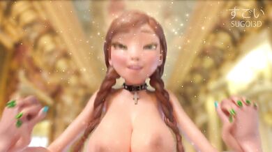 Snow Queens Frozen Orgy with Anna