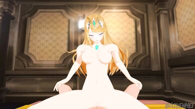 Watch as these two sexy nerds bond over their love for Xenoblade Chronicles Compilation in this smoking hot porn video!