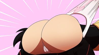 Pounded by the villain with wedgie