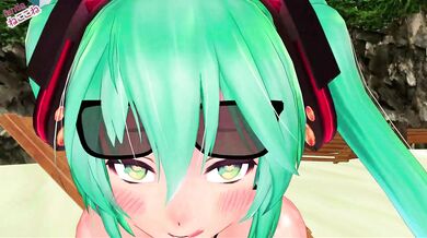 Sexy Synthesizer Singing Idol Groupies Drowned in Semen