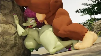 The two lovers, Kalypso and DK, enjoy a steamy night of passionate sex in the bedroom