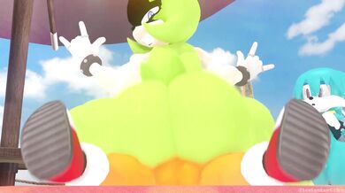 Surge and Kitsunami play with Tails - [Leviantan581re]