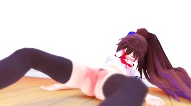 One day, Hikari decided to experiment with her new eye dildo and failed miserably while getting banged on camera by a group of guys