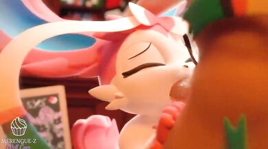 Pokemon sexy maid in the kitchen, offering delicious coffee and special services! ~~~>