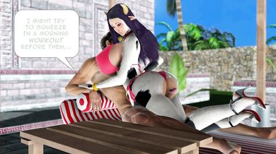 Beverly and Kevin get Sick Day Fun (Whupped)