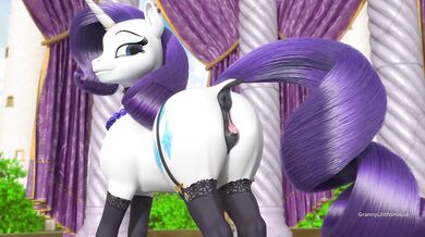 My Little Pony - Raritys Sensual Lingerie Tease