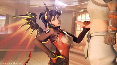 Devilish Mercy Handjob - vsmnd