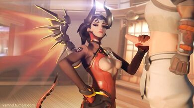 Devilish Mercy Handjob - vsmnd