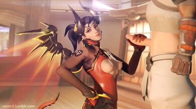 Devilish Mercy Handjob - vsmnd