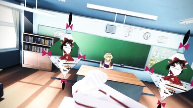 Mystic Moonlight: Reimu POV Strip Dance