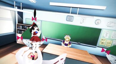 Mystic Moonlight: Reimu POV Strip Dance