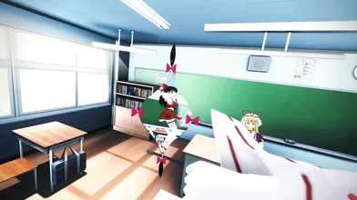 Mystic Moonlight: Reimu POV Strip Dance