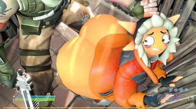 Two Hot Babes in the Fortnite Battle Royale! Sensual Cuddles and Sunspot Action