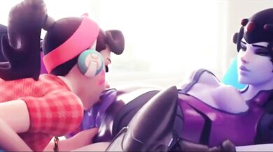Three of a Kind: Dva, Widowmaker, and a Steamy Threesome