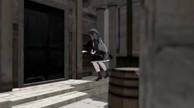 The Nun-Femboy Futa Destroys the Wicked Witch with her Huge Cock!