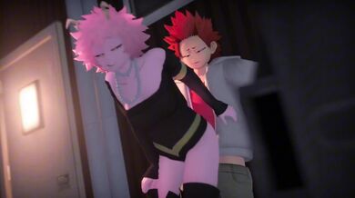 Watch as erotic Kirishima from My Hero Academia fucks Mina in a sensual PMV that will have you begging for more!